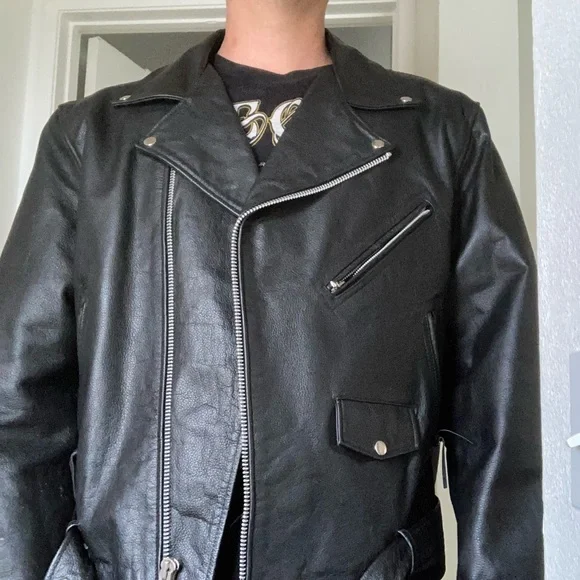 Official Terminator T2 leather jacket Universal Studios